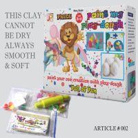 Jungle Play Dough Clay Box Educational Toy Set